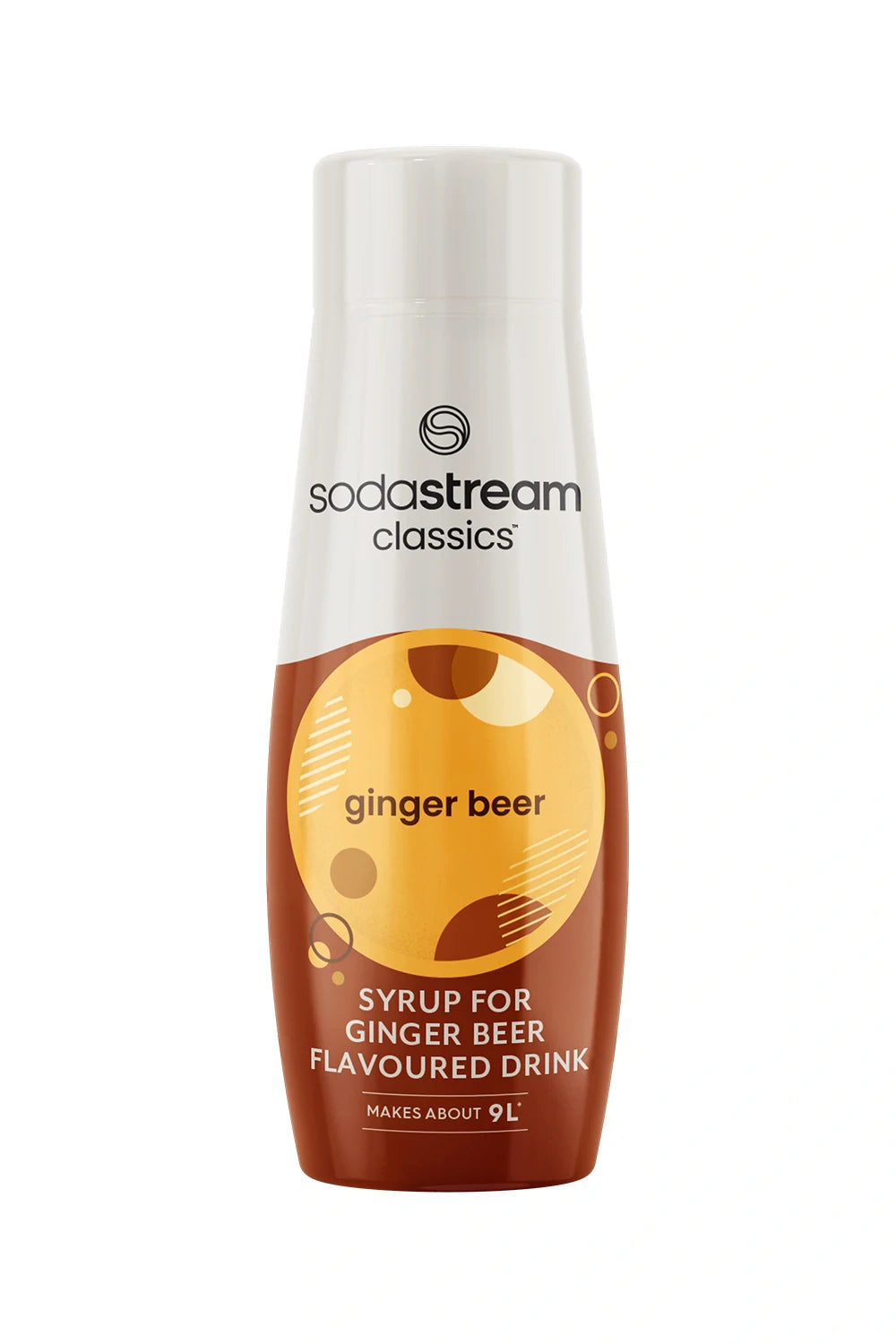 Sodastream Classics ginger beer syrup, 440 ml bottle