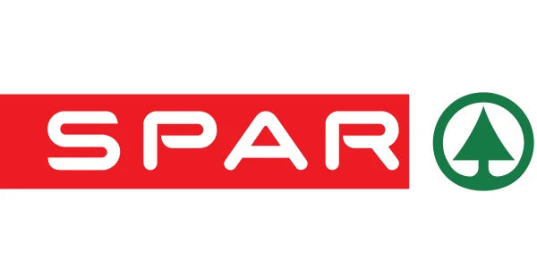 SPAR logo with red and green elements on a white background